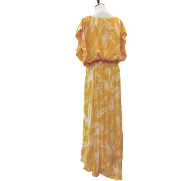 City Chic Maxi Dress 22 XL Plus Size Long Dress Tropical Bohemian Cruise Resort - Picture 5 of 15